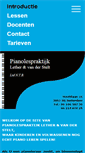 Mobile Screenshot of pianolespraktijk.nl
